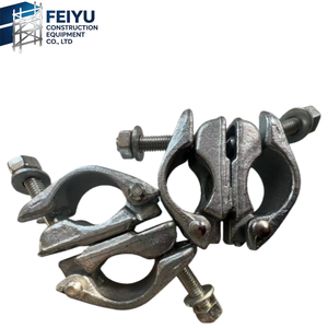 Connecteur croisé forgé, norme européenne, <span class=keywords><strong>clip</strong></span> galvanisé, connecteur d'échafaudage pour hôtels et ateliers, capacité de charge 250 kg, <span class=keywords><strong>5</strong></span> unités - Product Image 2