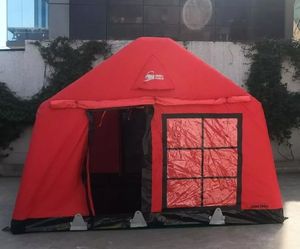 Tente de camping gonflable <span class=keywords><strong>WAKE</strong></span> imperméable en Oxford pour l'extérieur, pour 8 à 10 personnes, utilisation quatre saisons, ouverture automatique rapide - Product Image 2