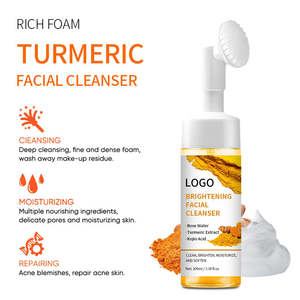 <span class=keywords><strong>โฟม</strong></span><span class=keywords><strong>ล้าง</strong></span><span class=keywords><strong>หน้า</strong></span>ออร์แกนิค OEM สูตรทำความสะอาดล้ำลึก ผสมขมิ้นและวิตามินซี สำหรับผิวแพ้ง่าย ช่วยลดปัญหาสิว - Product Image 6