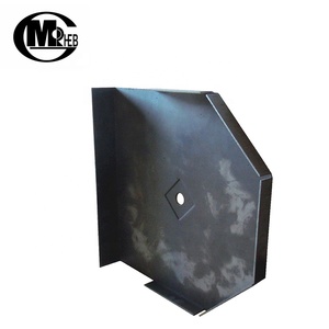 Plaque d'extrémité en acier en gros pour porte à enroulement, porte roulante - Product Image 2