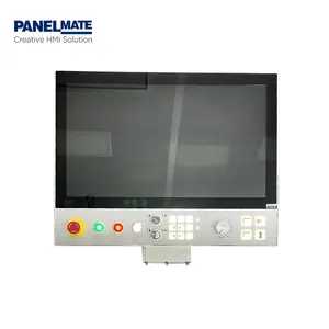 21.5 Inch HMI Industrial Bottom & Top Arm-mounted Control Panel PC with EtherCAT bus with keyboard bracket