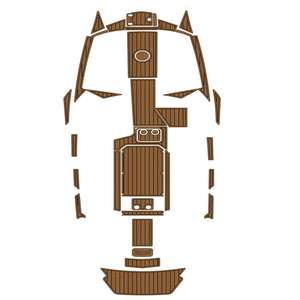 Suelo de EVA tipo teca para yates y embarcaciones Malibu 22 MXZ, éxito de ventas 2017-2018, moderno, antideslizante, de madera para exteriores, fácil instalación con sistema de clic. - Product Image 3