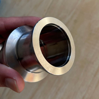 Convertisseur de tuyau KF ISO Connexion Connecteur de port de soupape motorisé standard avec pince de conduit à dégagement rapide pour ventilation sous vide