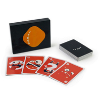 Jeu de Cartes Personnalisé pour Adultes en Gros, Impression de Logo, Cartes de Jeu de Société Vierge en Papier et Plastique, Jeu de Cartes pour Couples avec Boîte