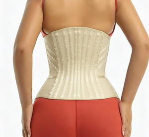 Corset amincissant pour femme avec baleines en acier, gaine ventre plat et dos correcteur, style débardeur - Product Image 5