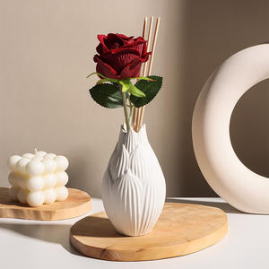 Nouvelle boîte-cadeau de bougie aromathérapeutique en céramique avec fleurs séchées, modèle <span class=keywords><strong>Fanyi</strong></span>, personnalisable, OEM ODM, commerce transfrontalier - Product Image 3