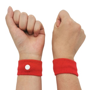 Bracelet anti-nausée en acupression réutilisable doux pour les voyages, les voitures, les voyages en bateau, anti-nausée - Product Image 4