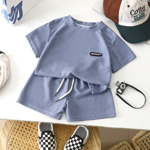 Enfants bébé garçons Shorts piste <span class=keywords><strong>Jogging</strong></span> costumes enfants Designers vêtements bébé garçon vêtements ensembles - Product Image 3