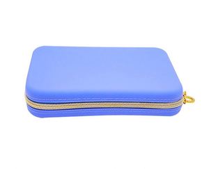 Pochette de maquillage imperméable tendance pour pinceaux, sac carré à fermeture éclair pour papeterie, rangement cosmétique, porte-monnaie - Product Image 6