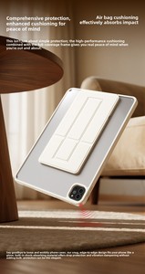 Funda Magnética Desmontable con Soporte Giratorio Flotante para <span class=keywords><strong>iPad</strong></span> <span class=keywords><strong>10</strong></span> A16 Air 4 <span class=keywords><strong>5</strong></span> <span class=keywords><strong>Pro</strong></span> 11 12.9 13 Pulgadas - Product Image 3