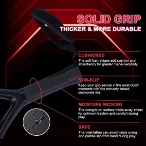 QK Overgrip Leggero in Fibra di Carbonio Cinese - <span class=keywords><strong>Racchetta</strong></span> da <span class=keywords><strong>Padel</strong></span> Personalizzabile di Alta Qualità per Uso Sportivo - Product Image 2