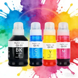 <span class=keywords><strong>Tinta</strong></span> Compatible Premium para <span class=keywords><strong>Canon</strong></span> GI-90, <span class=keywords><strong>Tinta</strong></span> <span class=keywords><strong>de</strong></span> Color a Granel GM2090 GM2092 G5090 G5092 G6090 G6091 G6092, Botella <span class=keywords><strong>de</strong></span> 70 ml, <span class=keywords><strong>Tinta</strong></span> <span class=keywords><strong>de</strong></span> <span class=keywords><strong>Relleno</strong></span> - Product Image 1