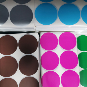 80mm 6pcs/tờ Dot Stickers Cổ Phiếu bằng văn bản trống niêm phong nhãn hiệu Sáng tạo đề can Cổ Phiếu cho văn phòng, mẫu giáo, lớp học - Product Image 2