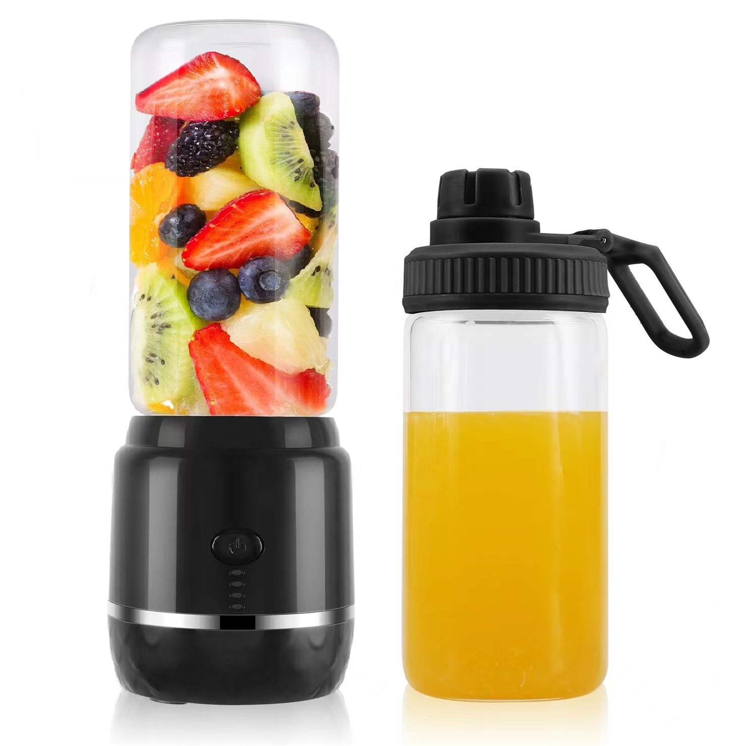 Портативная электрическая соковыжималка, блендер, медленная соковыжималка с питанием от usb biochef, соковыжималка на батарейках