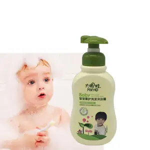 畅销产品二合一有机温和护肤绿色天然洗发水婴儿品牌