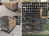 Système de montage solaire sur rail en aluminium anodisé 6005-T5 et acier inoxydable 304, support de montage sur toit GTERGY GT-RL 02, garantie 12 ans