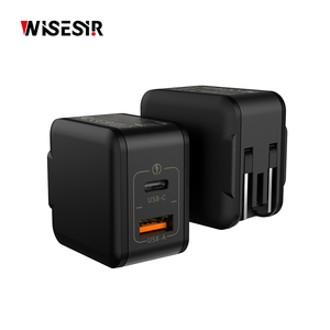 Caricatore veloce WISESIR 33W PD Gan caricabatterie da parete adattatori originali per telefono cellulare per <span class=keywords><strong>Iphone</strong></span> domestico adattatore universale caricabatterie PD - Product Image 2