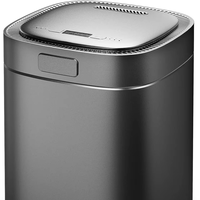 Broyeur de déchets alimentaires 120V Prise US, Broyeur de restes de cuisine avec seau en aluminium, 3 modes de fonctionnement, Mode compostage par fermentation, Sans odeur, 500W