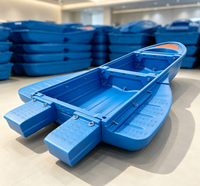 Bateau rigide résistant aux chocs, yacht sportif, bateau modulaire pliable, installation facile, léger, écologique, pour la pêche de week-end
