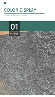 Carrelages muraux en argile flexible MCX imperméable et durable pour les espaces extérieurs