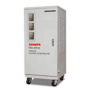 High quality TNS-9-100kva 380V three phase AC automatic regulators voltage stabilizers