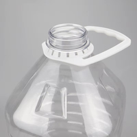 Botella de Plástico para Aceite de Cocina de 5L, de Alta Claridad, a Prueba de Fugas, con Sello Seguro, para Uso Familiar, Venta al por Mayor