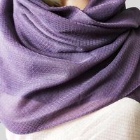 Fabricant de tissu à haute torsion 100% Polyester musulman soudanais femmes Voile Toub musulman japonais Voile tissu pour écharpe