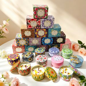 Vela Aromática de Cera de Soja Hecha a Mano, Ecológica, No Tóxica, Vela Artística para Regalos de Boda y Decoración del Hogar - Product Image 1
