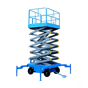 Plateforme élévatrice mobile à ciseaux hydraulique ZHUOXUAN - Plateforme de construction extérieure, taille de table 2100x1230mm - Product Image 1