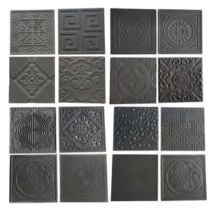 Moule antidérapant pour la fabrication de carreaux en ciment à motifs, motif lotus de la dynastie Tang, pour carreaux muraux en plâtre - Product Image 5