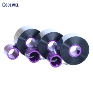 <span class=keywords><strong>ริ</strong></span>บบิ้นพิมพ์ลายแบบเทอร์มอลทรานเฟอร์ Wax Resin 33/55 มม. สำหรับเครื่องพิมพ์ Markem X45 X65 - Product Image 1
