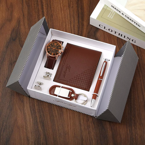 Ensemble de cadeaux de fête des pères de qualité supérieure-portefeuille en cuir gravé et ensemble de flacons en acier inoxydable-cadeaux <span class=keywords><strong>d</strong></span>'entreprise/<span class=keywords><strong>d</strong></span>'<span class=keywords><strong>anniversaire</strong></span> <span class=keywords><strong>pour</strong></span> <span class=keywords><strong>papa</strong></span> - Product Image 5