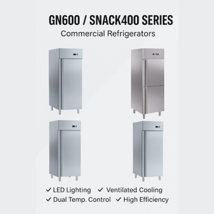 Thương mại điện lạnh truy cập gn600 và snack400 loạt với cửa kính và cửa rắn tùy chọn - Product Image 3