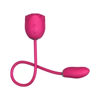 Rose Vibrator for Women, Vagina and Urethral Massage