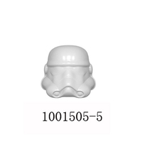 Space Wars Casque personnalisé Arme Clone Trooper Stormtrooper Knights of Ren Dark Vador Collection Blocs de construction Jouets pour enfants