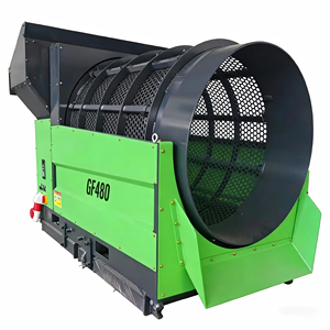 Crible mobile à tambour pour l'extraction d'or et les déchets de construction |   Tamis rotatif à tambour 20-40t/h - Product Image 1