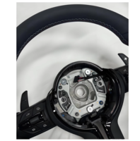 Volant sport en cuir personnalisé pour BMW M3 M4 M5 M6 F30 F10 F32 F15 F20 F22 F25 F31 E90 X6