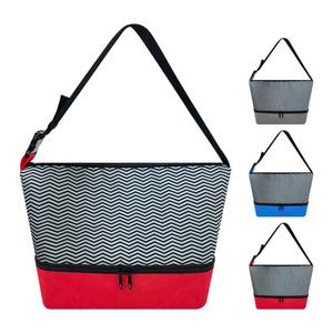 Sac Isotherme en Polyester 600D Imperméable de 15L pour le Déjeuner, le Voyage, les Pique-niques en Extérieur, Motif Lettres pour Hommes - Vente en Gros - Product Image 1