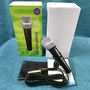 Micrófono con Cable SV100 de Alta Calidad para Escenario, Conferencias y Karaoke, Compatible con Shu Re - Product Image 1