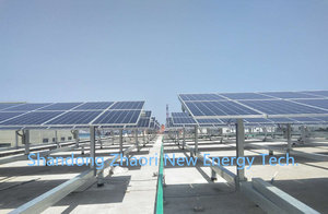 Bộ điều khiển theo dõi 1P PV trục đơn với hệ thống theo dõi năng lượng mặt trời nghiêng dễ dàng xây dựng mái phẳng - Product Image 6