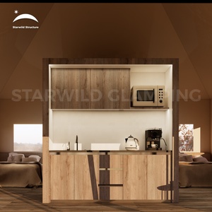 Tende da Safari di Lusso per <span class=keywords><strong>Glamping</strong></span> con Bagno, Struttura in Legno e Tela per Hotel, <span class=keywords><strong>Resort</strong></span> e Abitazioni Private Personalizzate - Product Image 5