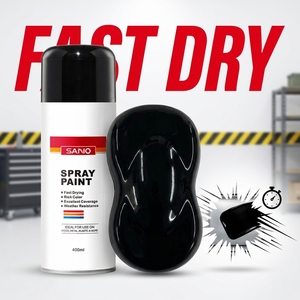 <span class=keywords><strong>Pintura</strong></span> <span class=keywords><strong>en</strong></span> Aerosol Acrílica de Secado Ultra Rápido SANVO, Curado de Superficie <span class=keywords><strong>en</strong></span> 10 Minutos, para Mantenimiento Rápido <span class=keywords><strong>y</strong></span> Reparación de Color - Product Image 1