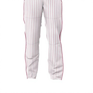 Pantalon de baseball respirant de couleur unie 100 % polyester, fabriqué au Pakistan, personnalisable avec votre marque, grandes tailles, unisexe, vente chaude en ligne - Product Image 4