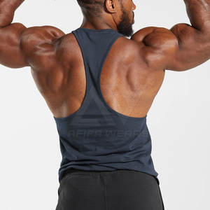 เสื้อกล้ามออกกำลังกายผู้ชาย แบบสบายๆ ระบายอากาศ แห้งเร็ว ดีไซน์ทันสมัย เหมาะสำหรับวิ่ง ออกกำลังกาย ใส่ได้ในฤดูร้อน ราคาขายส่ง - Product Image 3