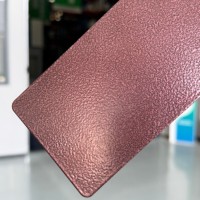 Poudre de revêtement époxy métallique de haute qualité à effet spécial de pulvérisation électrostatique, texture froissée, pour meubles, peinture de bateau