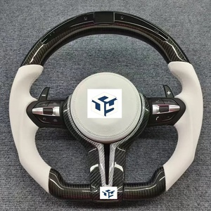 Volante de Fibra de Carbono Original Personalizado para Chasis E, Compatible con BMW E91 E90 E92 E93 E39 E46 E60 E61 <span class=keywords><strong>E65</strong></span> E66 E81 E82 E83 Z4 E89 - Product Image 1