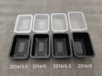 220*160*80mm Lunchbox im Mikrowellentyp Versiegelbare Schale für Essen zum Mitnehmen wie Mahlzeiten Fleisch Gemüse Obst und Warme Speisen