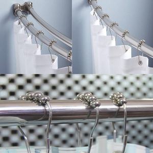 YIWANG Stainless Steel <b>Shower</b> <b>Curtain</b> Ring Accessories for <b>Curtains</b> - Product Image 5
