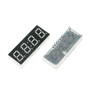 ผู้ผลิตจัดหาหลอดดิจิตอล LED แบบ 4 หลัก ขนาด 0.56 นิ้ว แบบแคโทดทั่วไป แสงสีฟ้า ความสว่างสูง สำหรับนาฬิกา - Product Image 4