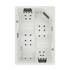 Vasca Idromassaggio da Esterno Autoportante dal Design Moderno, Forma Rettangolare, <span class=keywords><strong>Spa</strong></span> per 2 Persone con 34 Getti, Facile da Montare, Garanzia 3 Anni - Product Image 6